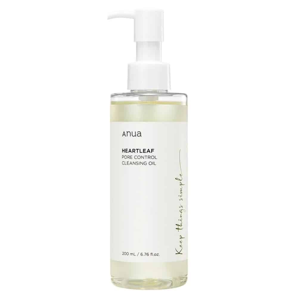 anua-hearleaf-pore-control-cleansing-oil-huile-nettoyante-200ml.jpg ANUA – Hearleaf Pore Control Cleansing Oil (huile Nettoyante) – 200ml - الصورة 1