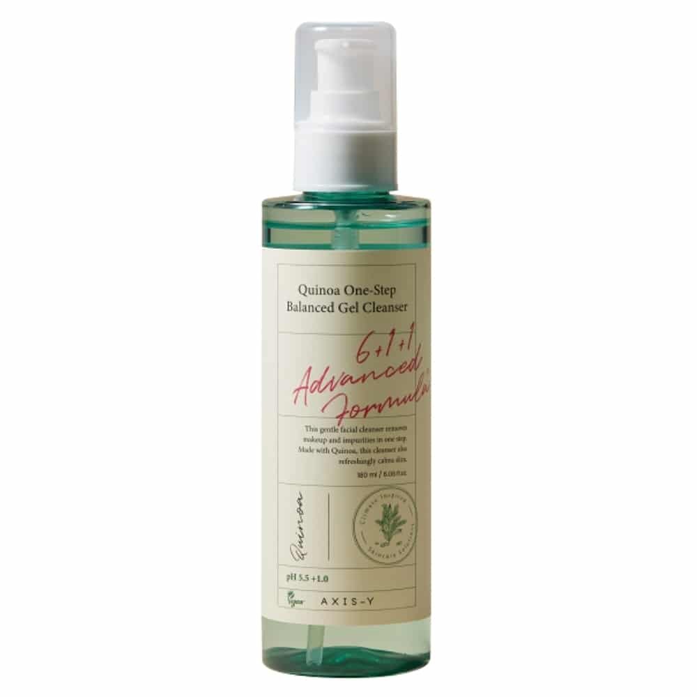 axis-y-quinoa-one-step-balanced-gel-cleanser-nettoyant-180ml.jpg AXIS-Y – Quinoa One-Step Balanced Gel Cleanser (nettoyant) – 180ml - الصورة 1