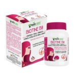 BC-PHARMA – NATU CEUTIC Biotine B8 Cheveux, Peau et Ongles Fortifiante – 40 Gelules