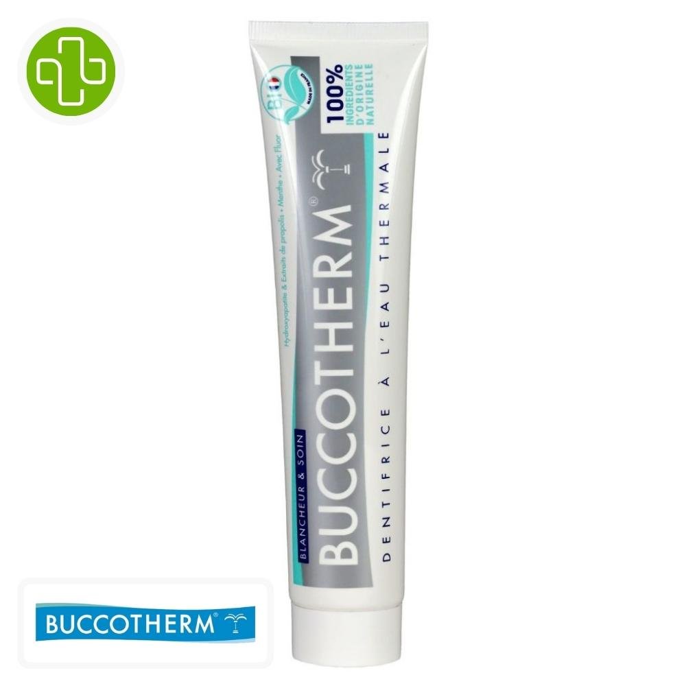 buccotherm-dentifrice-blancheur-et-soin-75ml.jpg BUCCOTHERM – Dentifrice Blancheur et Soin – 75ml – Image 1