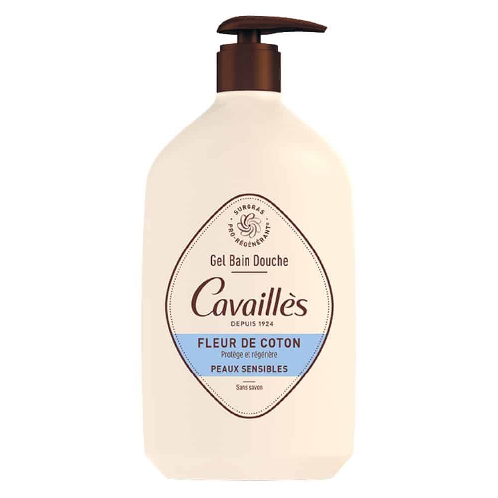 cavailles-gel-bain-douche-fleur-de-coton-400ml.jpg CAVAILLES – Gel Bain Douche Fleur de Coton sans Savon – 400ml - الصورة 1