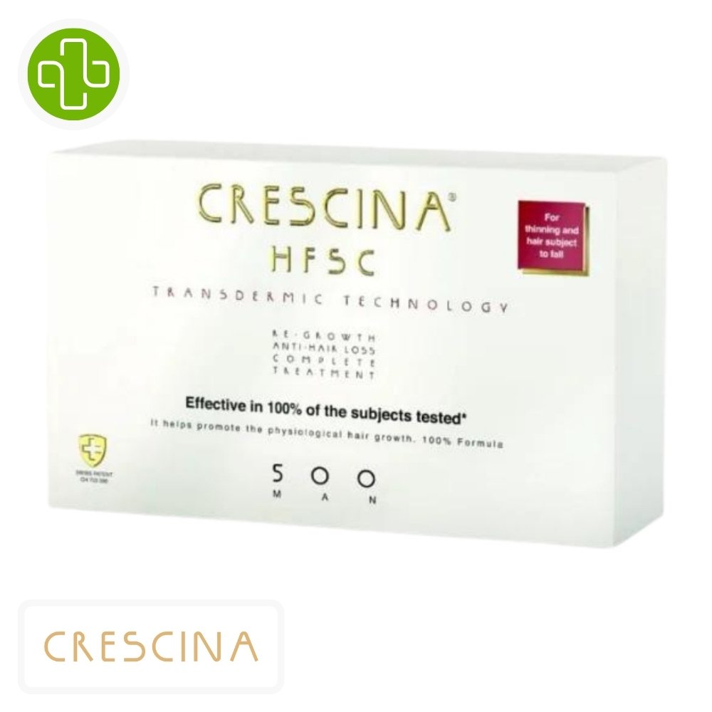 crescina-hfsc-homme-500-traitement-anti-chute-complet-ampoules-1010u.jpg CRESCINA – HFSC Homme 500 Traitement Anti-Chute Complet Ampoules – 10+ – 10u - الصورة 1
