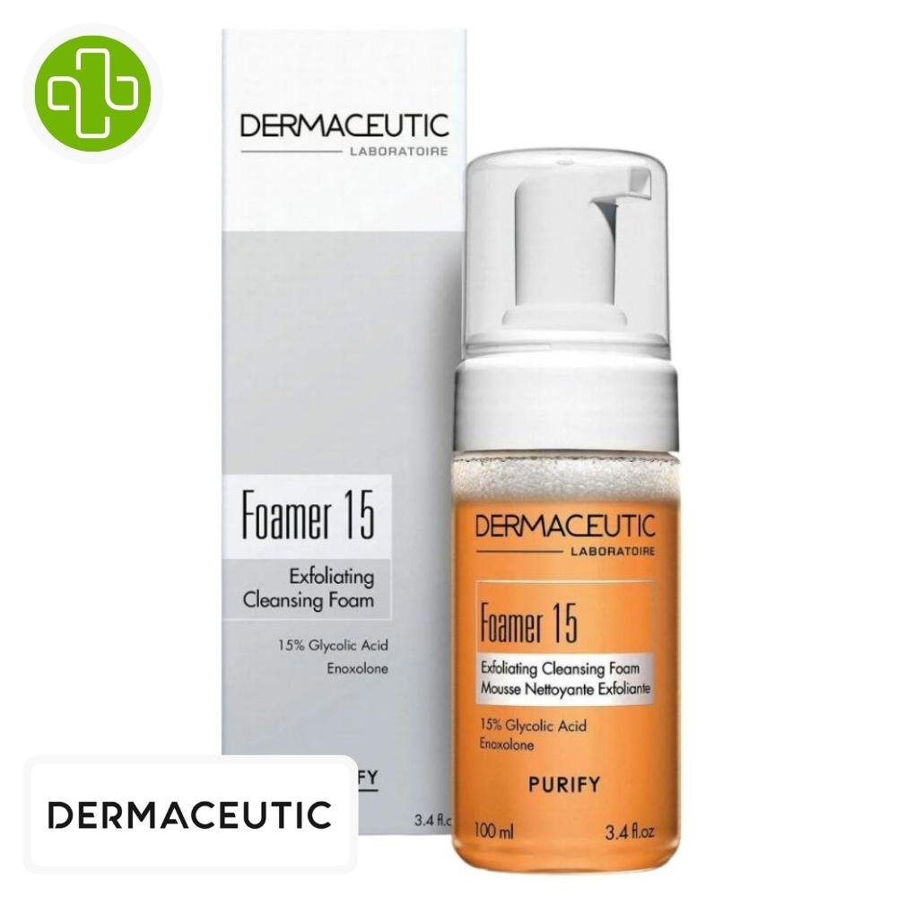 dermaceutic-purify-foamer-15-mousse-nettoyante-exfoliante-intense-100ml.jpg DERMACEUTIC – Purify Foamer 15 Mousse Nettoyante Exfoliante Intense – 100ml – Image 1