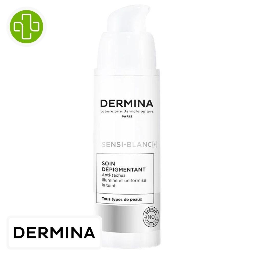 dermina-sensi-blanc-soin-depigmentant-anti-taches-30ml.jpg DERMINA – Sensi-Blanc Soin Depigmentant Anti-Taches – 30ml - الصورة 1