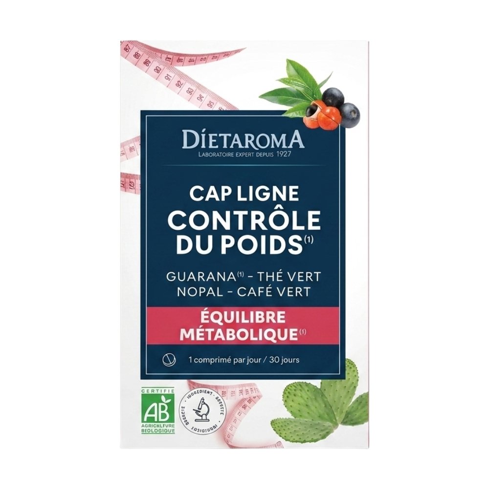 dietaroma-cap-ligne-controle-du-poids-30-comprimes.jpg DIETAROMA – Cap Ligne Controle du Poids – 30 Comprimes - الصورة 1