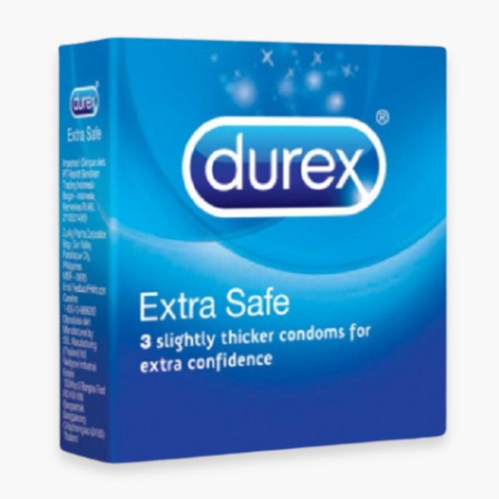 durex-preservatifs-extra-safe-legerement-plus-epais-3u.jpg DUREX – Preservatifs Extra Safe (legerement Plus Epais) – 3u - الصورة 1