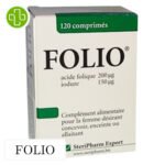 FOLIO – Acide Folique – 120 Comprimes