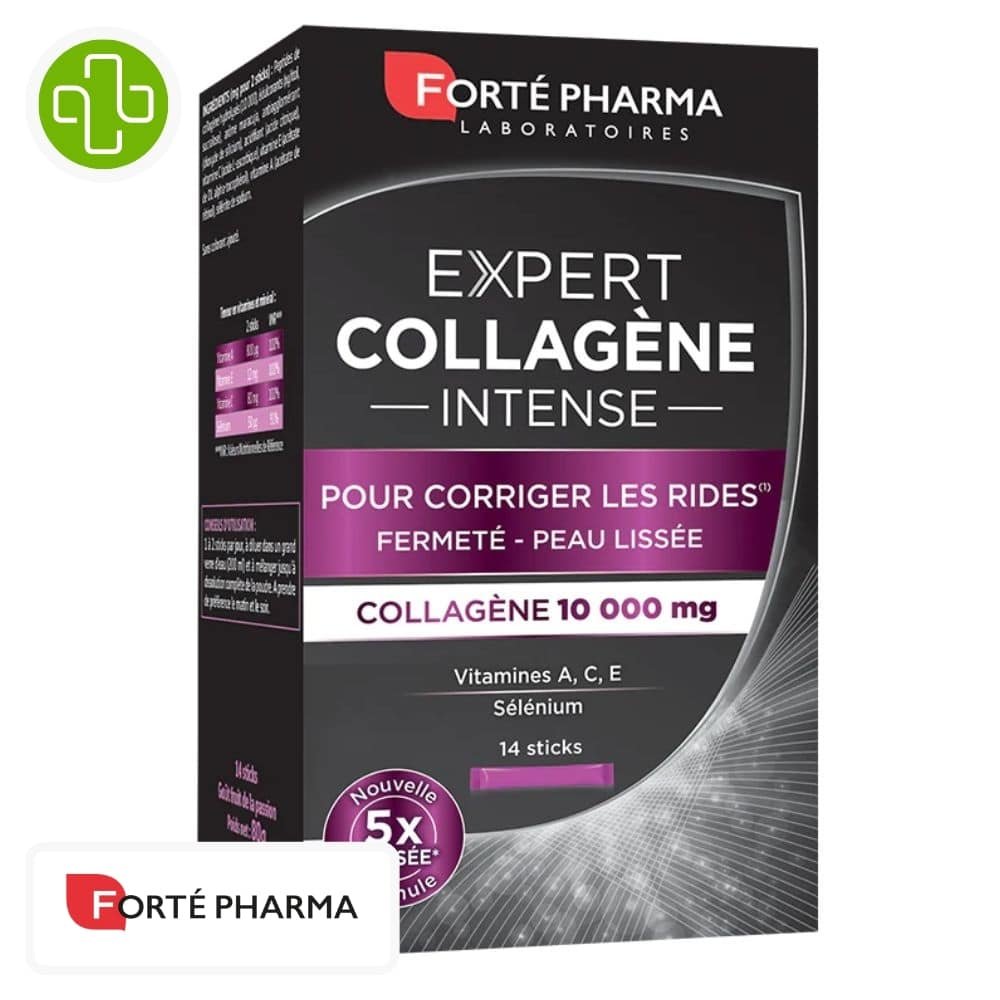forte-pharma-expert-collagene-intense-anti-rides-sticks-14u.jpg FORTE PHARMA – Expert Collagene Intense Anti-Rides Sticks – 14u - الصورة 1