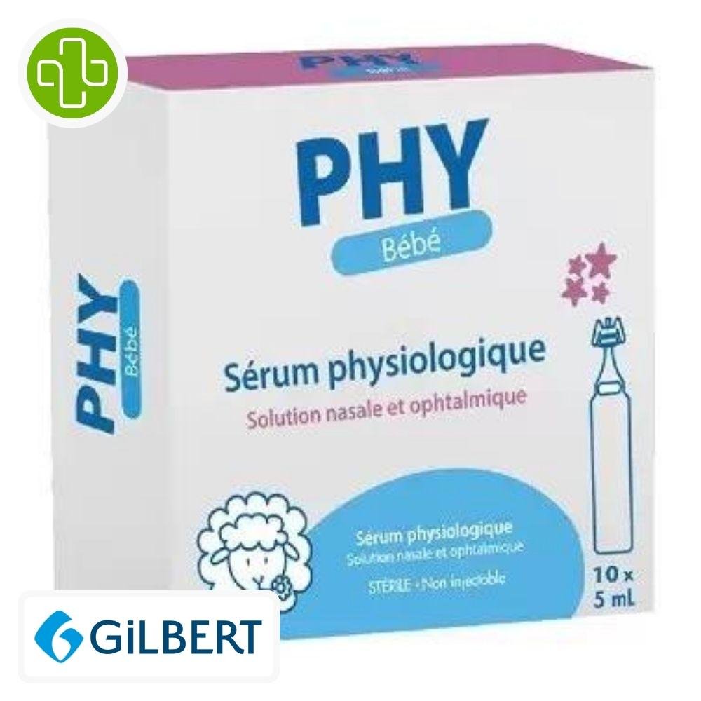 gilbert-phy-bebe-serum-physiologique-solution-nasale-et-ophtalmique-10x5ml.jpg GILBERT – PHY Bebe Serum PHYSIOLOGIQUE Solution Nasale et Ophtalmique – 10x – 5ml - الصورة 1