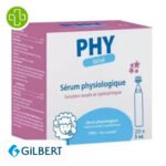 GILBERT – PHY Bebe Serum PHYSIOLOGIQUE Solution Nasale et Ophtalmique – 20x – 5ml