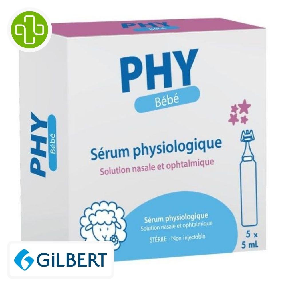 gilbert-phy-bebe-serum-physiologique-solution-nasale-et-ophtalmique-5x5ml.jpg GILBERT – PHY Bebe Serum PHYSIOLOGIQUE Solution Nasale et Ophtalmique – 5x – 5ml - الصورة 1