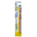 GUM – Baby Brosse a Dents 0-2ans Jaune