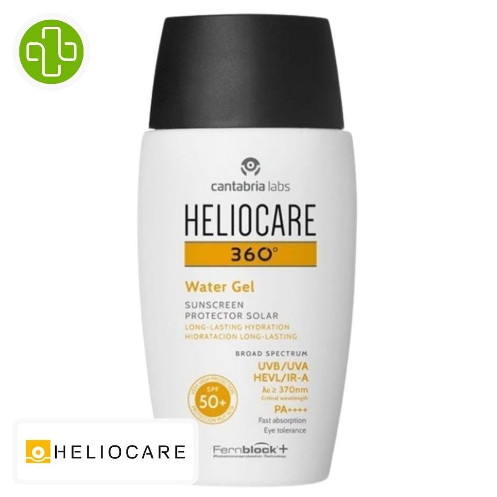 heliocare-360-water-gel-solaire-spf50-50ml.jpg HELIOCARE – 360° Water-Gel Solaire SPF50+ – 50ml – Image 1