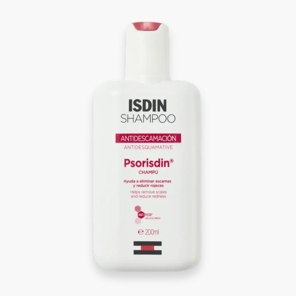 isdin-shampoo-shampoing-psorisdin-antipeliculaire-200ml.jpg ISDIN – Shampoo Shampoing Psorisdin Antipeliculaire – 200ml - الصورة 1