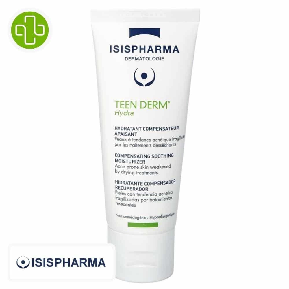 isispharma-teen-derm-hydra-hydratant-compensateur-apaisant-100ml.jpg ISISPHARMA – Teen Derm Hydra Hydratant Compensateur Apaisant – 100ml - الصورة 1