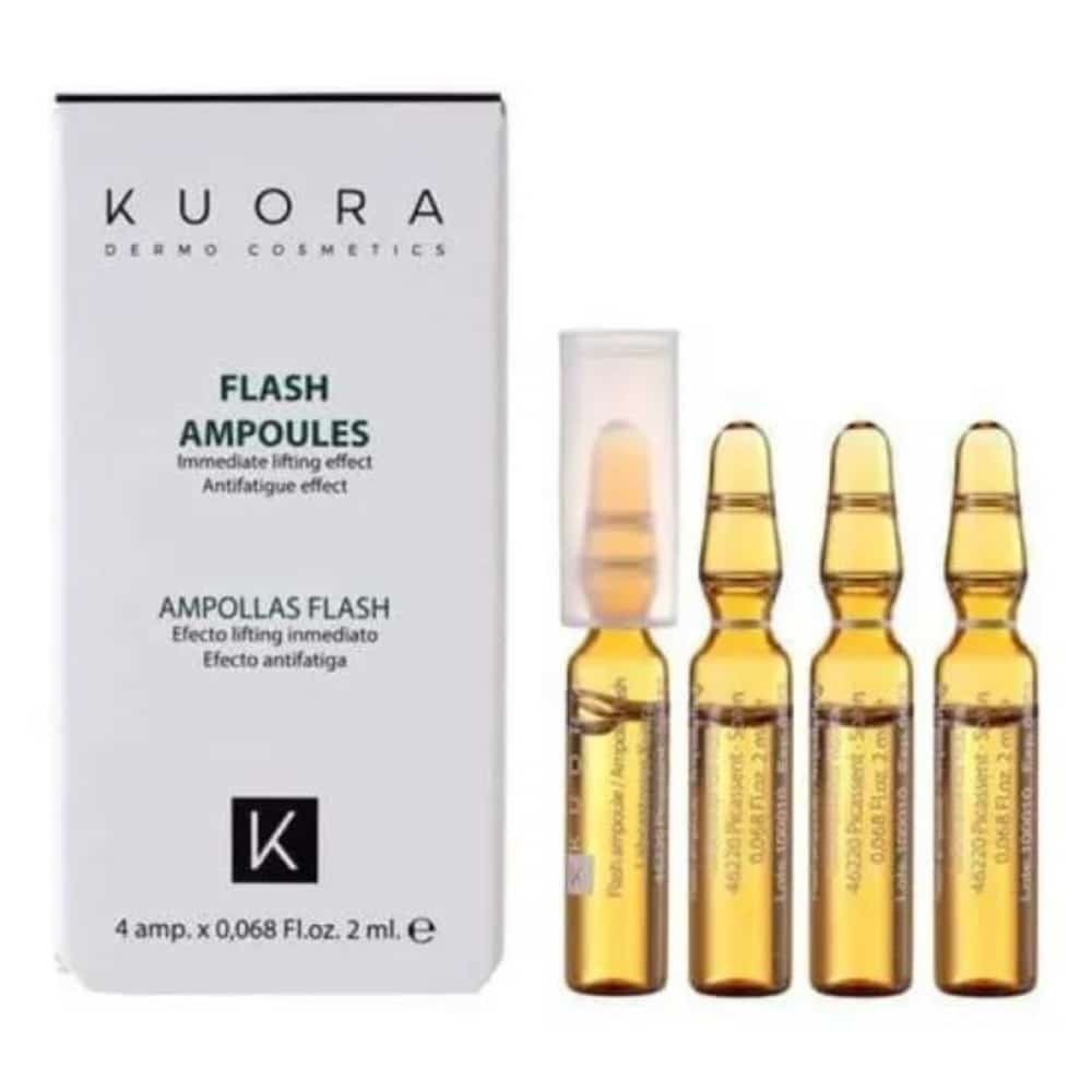 kuora-facial-line-ampoules-flash-effet-lifting-immediat-4x2ml.jpg KUORA – (facial Line) Ampoules Flash Effet Lifting Immediat – 4x – 2ml - الصورة 1