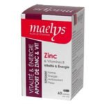 MAELYS – Zinc et Vitamines B Vitalite et Energie – 30 gelules