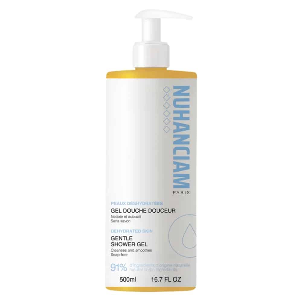 nuhanciam-gel-douche-douceur-sans-savon-500ml.jpg NUHANCIAM – Gel-Douche Douceur sans Savon – 500ml - الصورة 1
