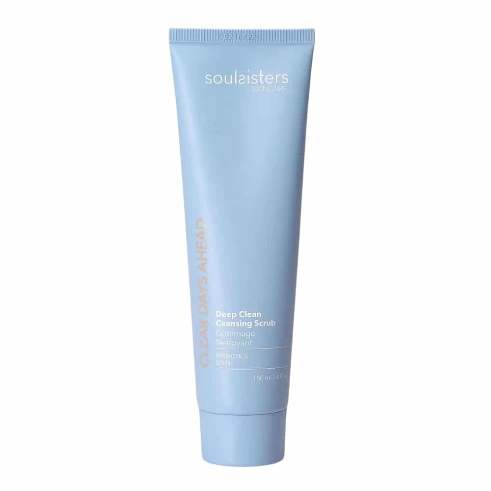 soulsisters-clear-days-ahead-gommage-nettoyant-150ml.jpg SOULSISTERS – Clear Days Ahead Gommage Nettoyant – 150ml - الصورة 1