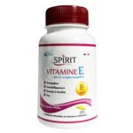 SPIRIT PHARMA – Vitamine E 400 Ui D-Alpha-Tocopherol – 50 Capsules