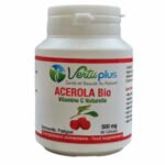 VERTUPLUS – Acerola Bio Vitamine C Naturelle Immunite et Fatigue 500mg – 60 Gelules