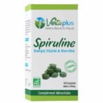 VERTUPLUS – Spiruline Energie, Vitalite et Bien-Etre 500mg – 100 Comprimes